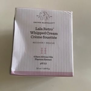 Drunk Elephant Lala Retro Whipped Cream.